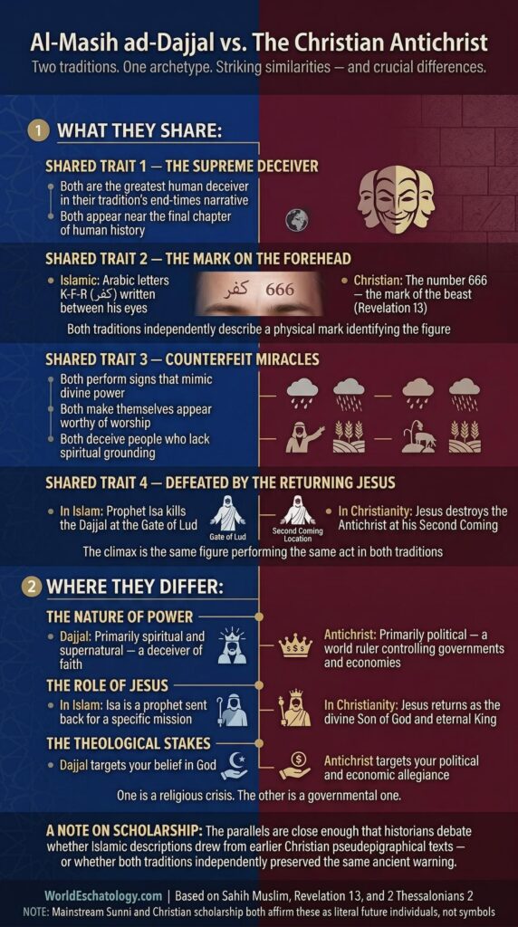 Dajjal vs The Christian Antichrist