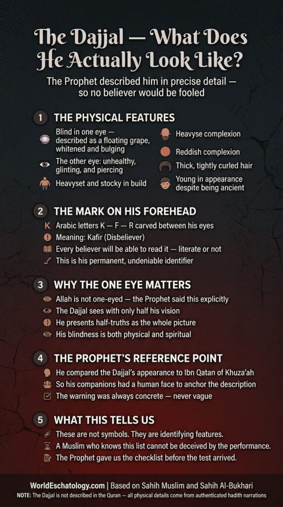 Physical Description of Dajjal