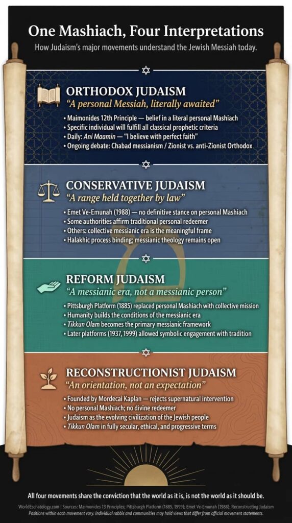 Four Jewish Denominations Four Views on the Mashiach