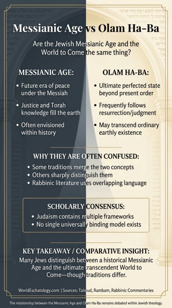 Messianic Age vs Olam Ha-Ba