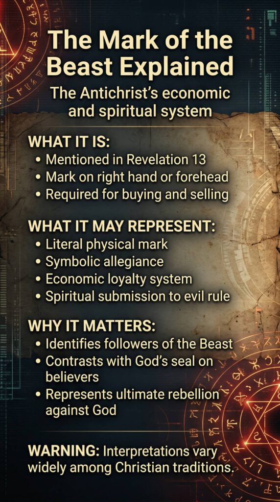 THE MARK OF THE BEAST EXPLAINED