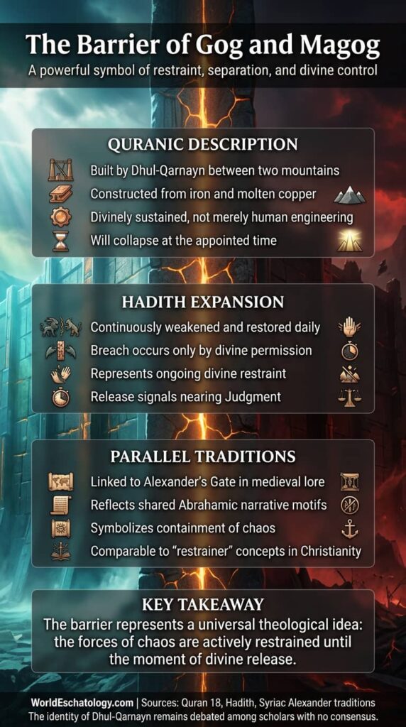 The Barrier of Gog and Magog