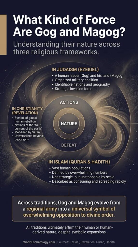 What Kind of Force Are Gog and Magog