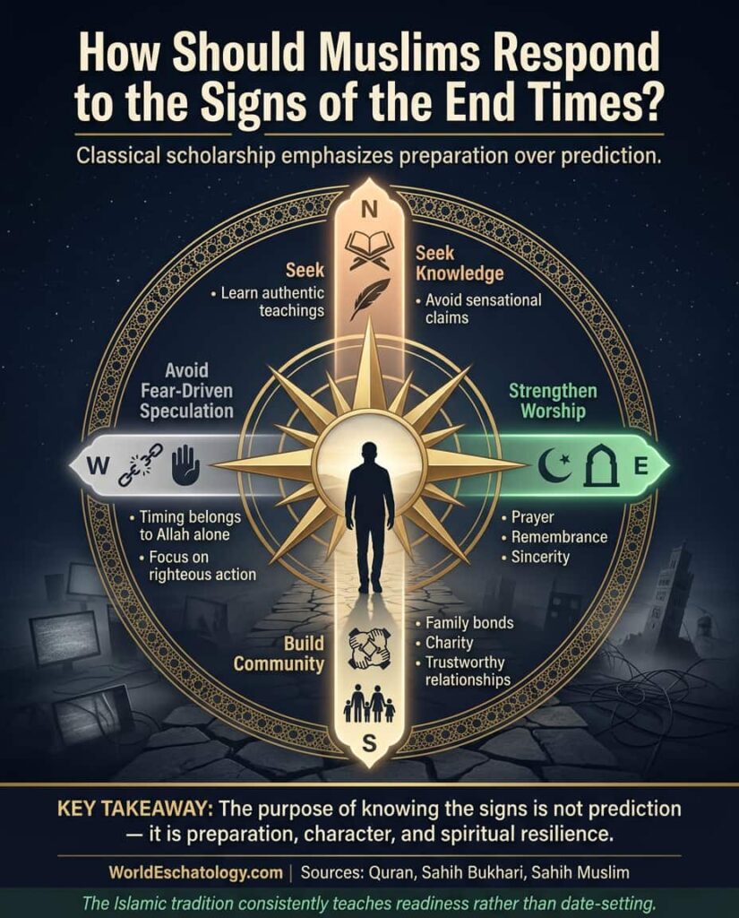 How Muslims Should Respond to End Times Signs