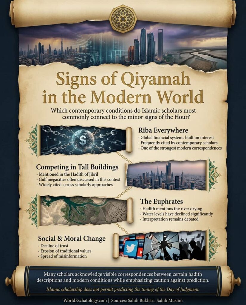 Signs of Qiyamah in Today's World According to Islam