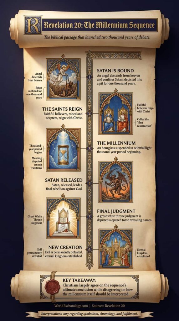 The Millennium in Revelation 20 Visual Guide