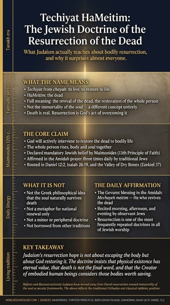 What Is Techiyat Hameitim In Judaism